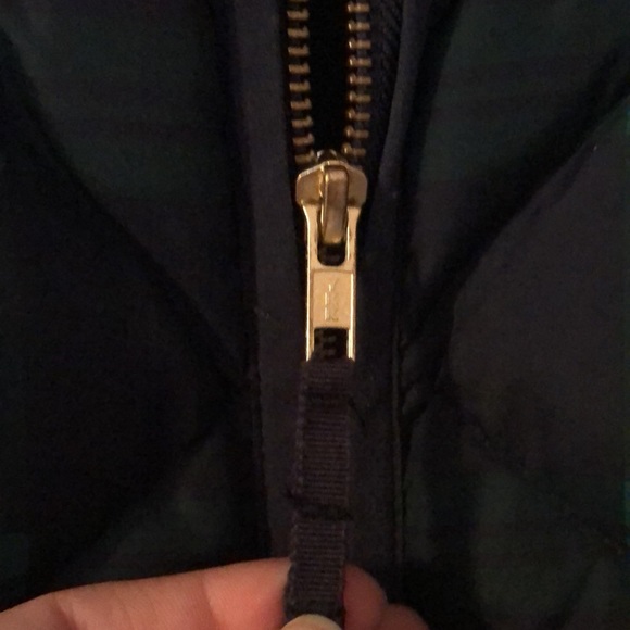 JCrew Plaid Puffer Vest - Picture 5 of 8